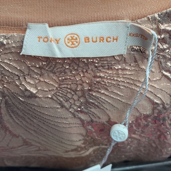 Tory Burch | Floral Cloque Front Sweater Dress XXS - Picture 6 of 11